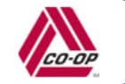 co-op logo in red and black