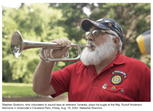screen shot of goshorn with trumpet