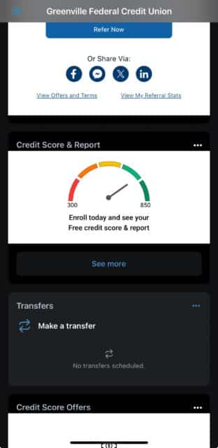 Enroll to access SavvyMoney's Credit Score® tool and monitor your score. Credit range from 300 to 850.